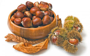 Fresh Sweet Chestnuts